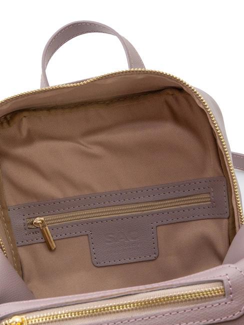 GELSO Lederrucksack tausendj&auml;hriges Rosa - Damentaschen