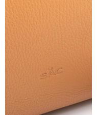 LESAC FRESIA Handtasche mit Schultergurt aus Leder nat&uuml;rlich - Damentaschen - 6