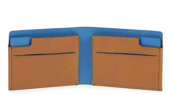 Geldb&ouml;rse BAGMOTIK Leder / blau - Brieftaschen Herren