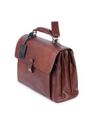 PIQUADRO CAMPIONARIO - BLUE SQUARE SPECIAL 15,6-Zoll-Laptop-Aktentasche aus Leder - Arbeitstaschen