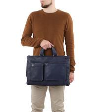 PIQUADRO CAMPIONARIO - TALLIN Laptop-Rucksack 15 " Blau - Arbeitstaschen - 7