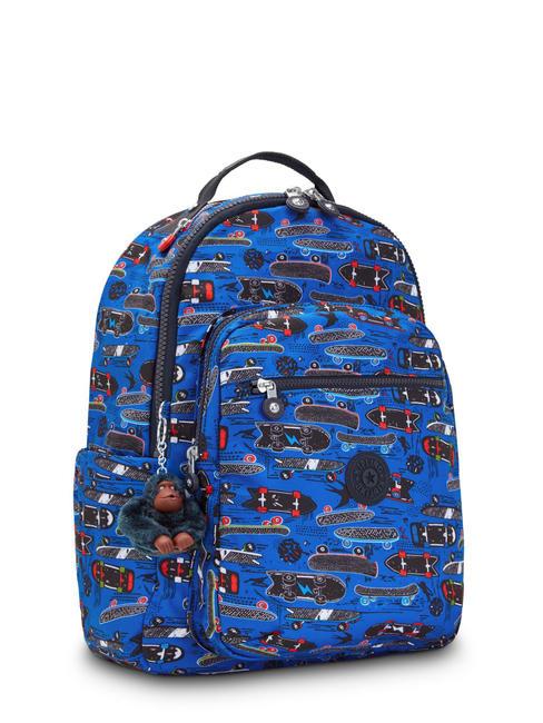 SEOUL KIDS 15 "Laptop-Rucksack new scate klein drucken - Rucks&auml;cke f&uuml;r Schule &amp; Freizeit