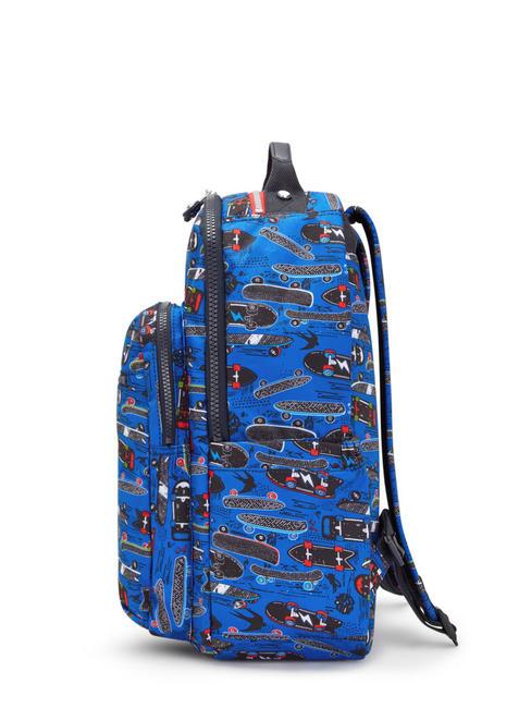 SEOUL KIDS 15 "Laptop-Rucksack new scate klein drucken - Rucks&auml;cke f&uuml;r Schule &amp; Freizeit