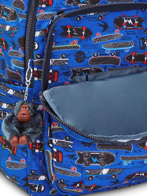 SEOUL KIDS 15 "Laptop-Rucksack new scate klein drucken - Rucks&auml;cke f&uuml;r Schule &amp; Freizeit