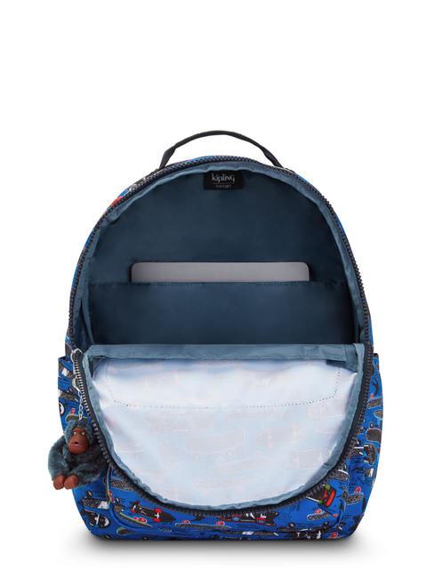 SEOUL KIDS 15 "Laptop-Rucksack new scate klein drucken - Rucks&auml;cke f&uuml;r Schule &amp; Freizeit