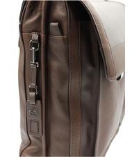 PIQUADRO CAMPIONARIO - WOSTOK 15,6-Zoll-Laptop-Aktentasche aus Leder MORO - Arbeitstaschen - 3