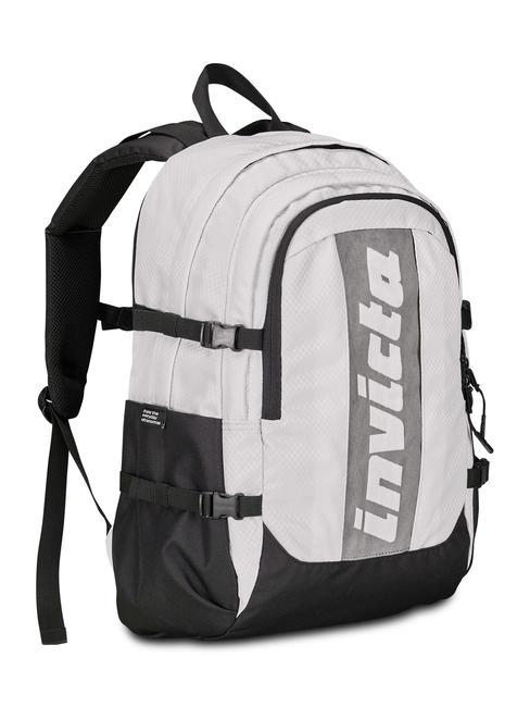 INVICT-ACT PLUS FIBRA OTTICA 14" Laptop-Rucksack Gletschergrau - Rucks&auml;cke f&uuml;r Schule &amp; Freizeit