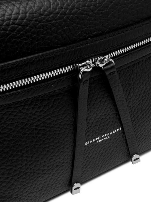 GILDA Ledertasche mit Doppelfunktion Schwarz - Damentaschen