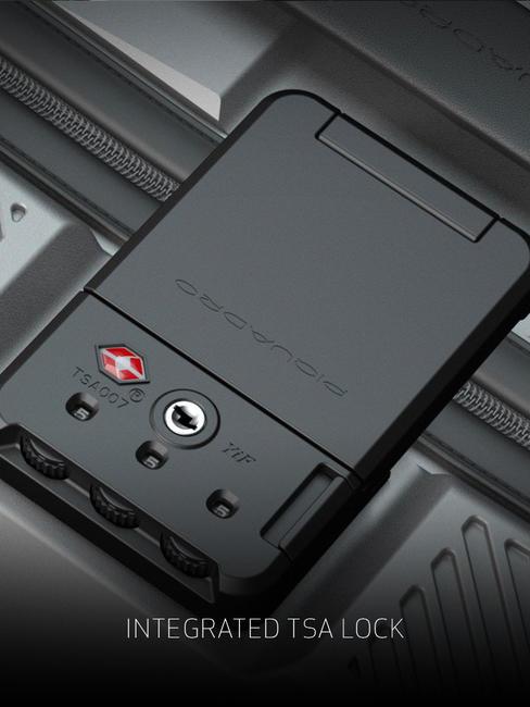 BOLD Extra gro&szlig;er Trolley Schwarz - Harte Trolleys