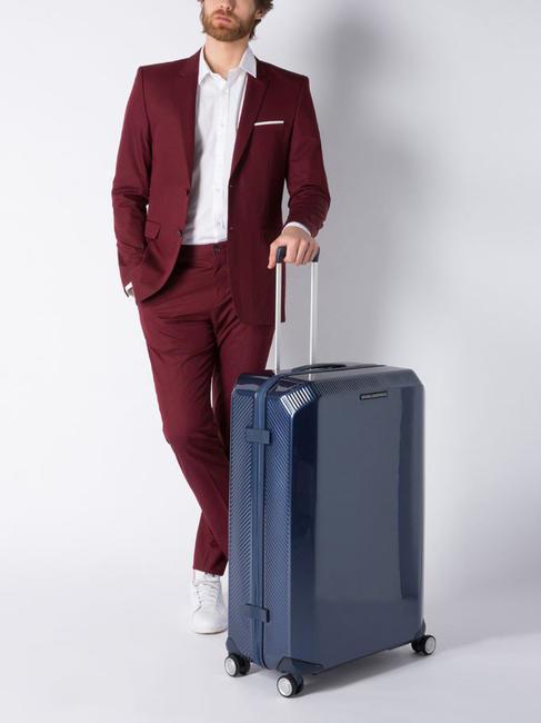 BOLD Extra gro&szlig;er Trolley Schwarz - Harte Trolleys