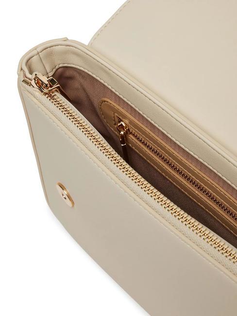 LETTERING Schultertasche Elfenbein - Damentaschen