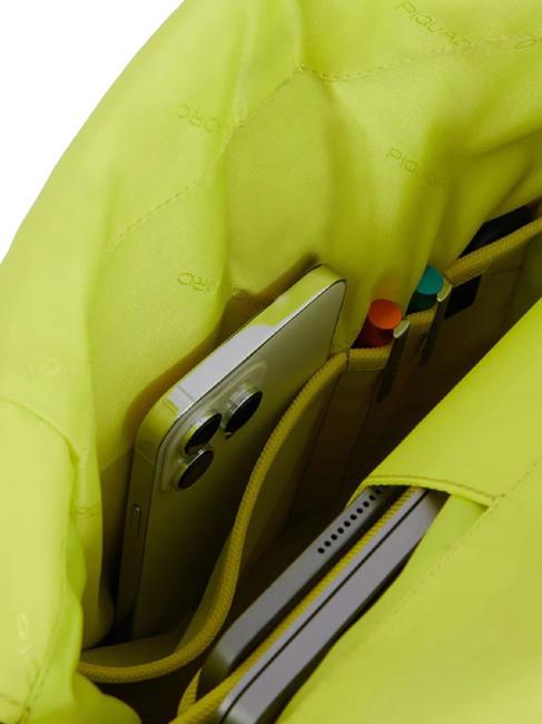 CORNER SPECIALE GOMMATO Rolltop-Rucksack f&uuml;r 15,6-Zoll-Laptop GR&Uuml;N - PC-Rucks&auml;cke