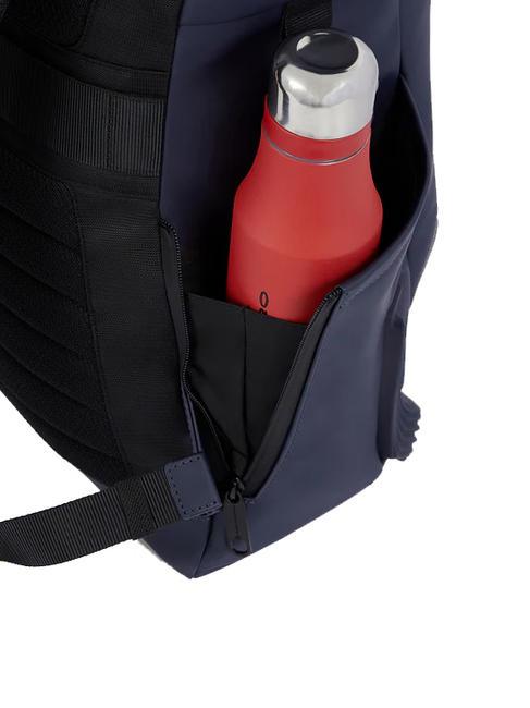 CORNER SPECIALE GOMMATO Rolltop-Rucksack f&uuml;r 15,6-Zoll-Laptop Blau - PC-Rucks&auml;cke