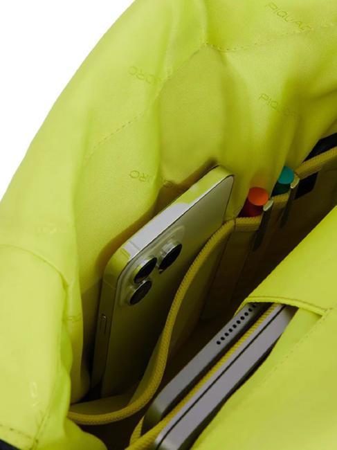 CORNER SPECIALE GOMMATO Rolltop-Rucksack f&uuml;r 15,6-Zoll-Laptop Blau - PC-Rucks&auml;cke
