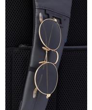 PIQUADRO Rucksack URBAN FAST-CHECK, 15,6-Zoll-PC-Halterung, aus Leder schwarz grigiongr - PC-Rucks&auml;cke - 7