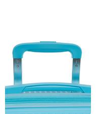LESAC LIGHT POP 1 Mittelgro&szlig;er erweiterbarer Trolley wasserblau - Harte Trolleys - 7