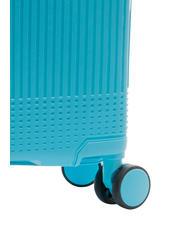LESAC LIGHT POP 1 Mittelgro&szlig;er erweiterbarer Trolley wasserblau - Harte Trolleys - 9