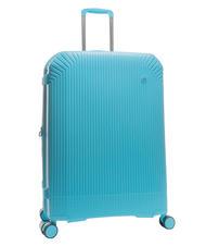 LESAC LIGHT POP 1 Gro&szlig;er erweiterbarer Trolley wasserblau - Harte Trolleys - 3