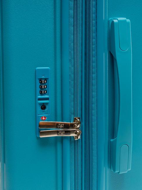 LIGHT POP 1 Trolley-Set: Kabine+mittel und gro&szlig; erweiterbar Mode blau - Trolleyset