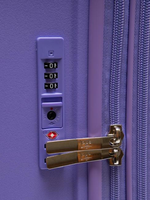 LIGHT POP 1 Gro&szlig;er erweiterbarer Trolley helles Lila - Harte Trolleys