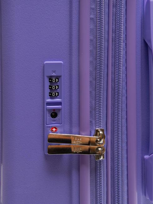 LIGHT POP 1 Trolley-Set: Kabine+mittel und gro&szlig; erweiterbar helles Lila - Trolleyset