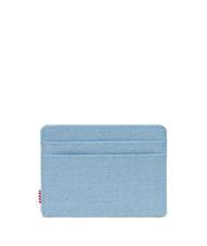 HERSCHEL CHARLIE  Flacher Kartenhalter blaue Glocke, Kreuzschraffur - Brieftaschen Damen - 2