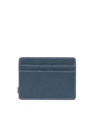 HERSCHEL CHARLIE  Flacher Kartenhalter blaue Fata Morgana/wei&szlig;er Stich - Brieftaschen Damen - 2