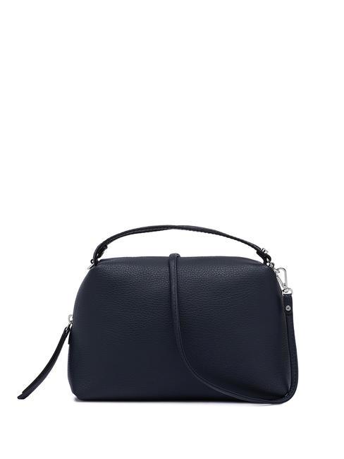 ALIFA Ledertasche mit Schultergurt NAVY BLAU - Damentaschen