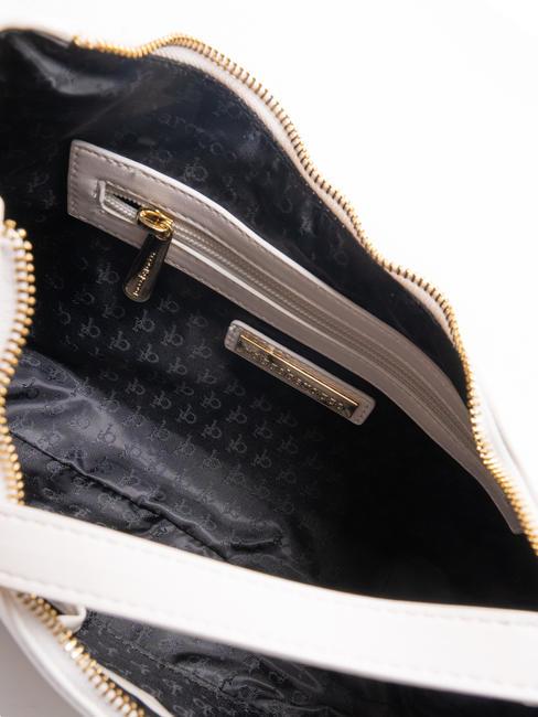 GAIA Schultertasche Wei&szlig; - Damentaschen