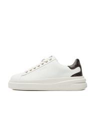 GUESS ELBINA  Turnschuhe Weiss-braun - Damenschuhe - 3