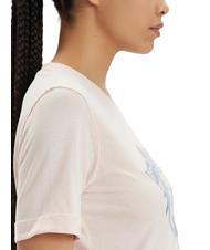 GUESS BEACH TRIANGLE Baumwoll t-shirt will rosa sein - T-Shirts und Tops f&uuml;r Damen - 4