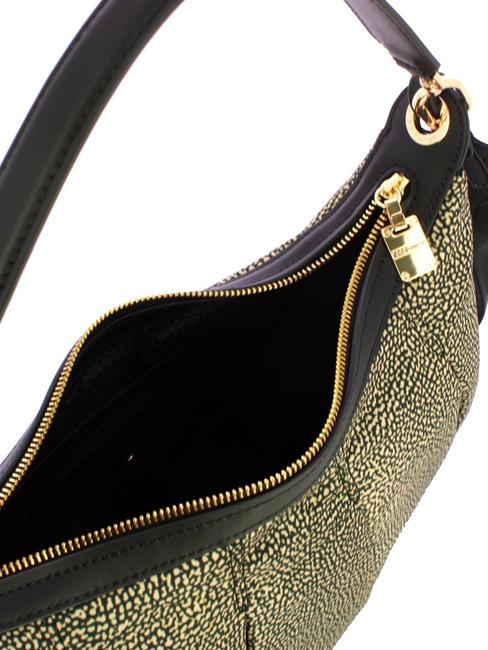 CROISSANT HOBO MEDIUM Umh&auml;ngetasche, mit Schultergurt OP / NATUR / SCHWARZ - Damentaschen