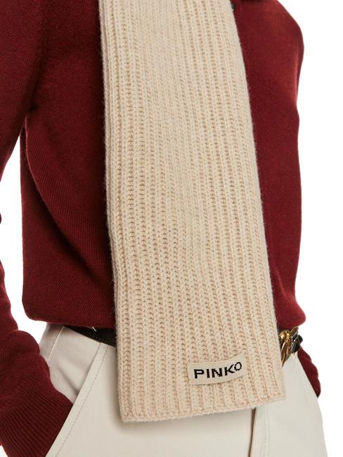 LYKOI  Wollschal Beige - Taupe - Schals