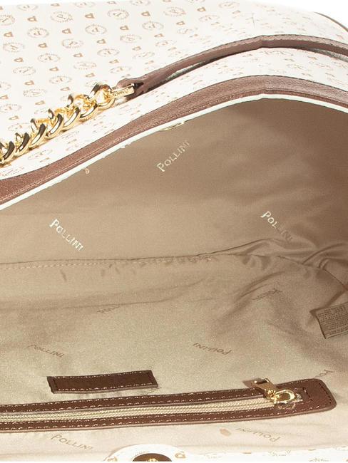 HERITAGE Umh&auml;ngetasche, verwandelbar elfenbein / braun - Damentaschen