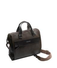 PIQUADRO PYRAMID Aktentasche aus Leder f&uuml;r PC 14 " - Arbeitstaschen