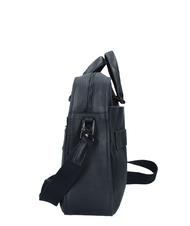 PIQUADRO CAMPIONARIO - DAVID 15,6-Zoll-Laptop-Aktentasche aus Leder Blau - Arbeitstaschen - 3