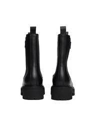 TOMMY HILFIGER TOMMY JEANS Urban Chelsea Stiefeletten aus Leder SCHWARZ - Damenschuhe - 3