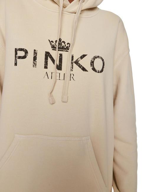 BASSANI Kapuzenpullover nebliges Beige - Sweatshirts Damen