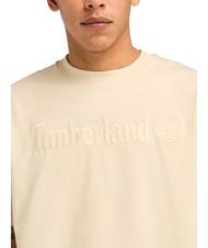 TIMBERLAND EMBROIDERY TONAL Baumwoll t-shirt Angora - Herren-T-Shirts - 3