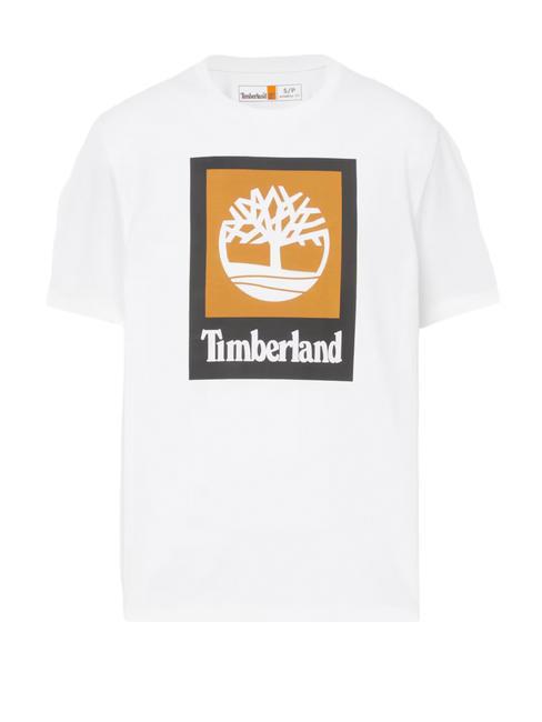 STACK LOGO Baumwoll t-shirt Wei&szlig; - Herren-T-Shirts