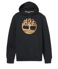 TIMBERLAND TREE LOGO Kapuzenpullover schwarz / weizenstiefel - Sweatshirts Herren - 5