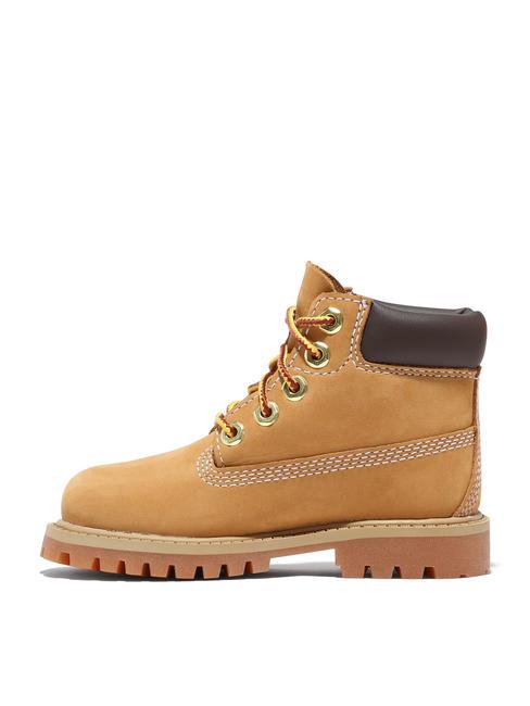 6 INCH PREMIUM KIDS Wasserdichte Stiefeletten aus Leder gelb - Kinderschuhe