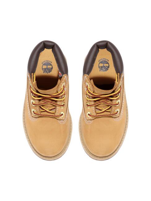 6 INCH PREMIUM KIDS Wasserdichte Stiefeletten aus Leder gelb - Kinderschuhe