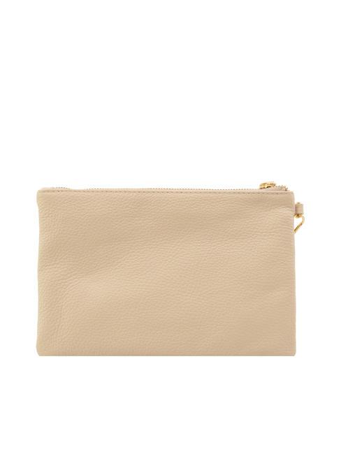 ROBERTA Dollar-Clutch aus Leder Milch - Damentaschen