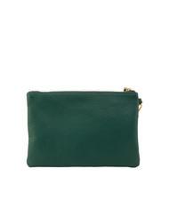 LESAC ROBERTA Dollar-Clutch aus Leder Pfau - Damentaschen - 3