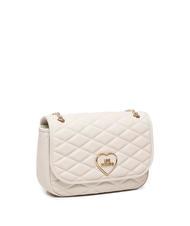 LOVE MOSCHINO ROMANTIC Convertible Schulter-/Umh&auml;ngetasche Elfenbein - Damentaschen - 2