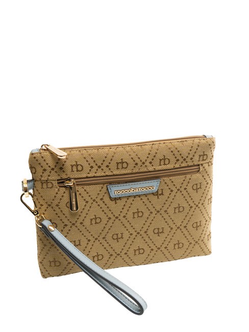 FRIDA Hand-Clutch Himmelblau - Damentaschen