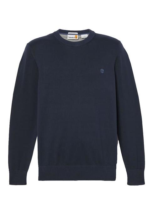 WILLIAMS RIVER Pullover mit Rundhalsausschnitt dunkler Saphir/dunkler Denim - Herrenpullover