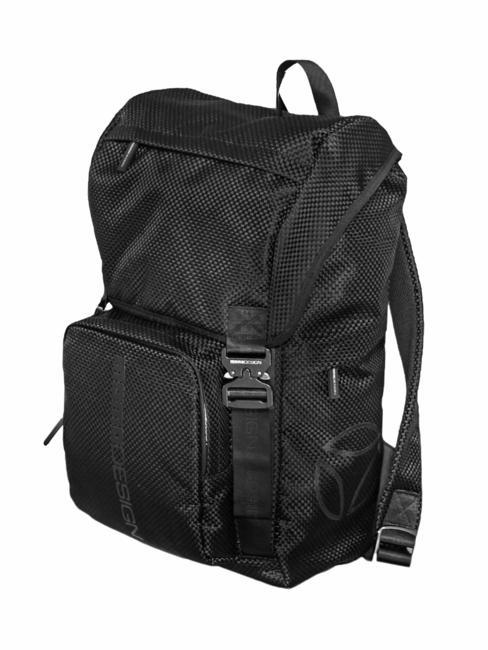 ECO CARBON URBAN Rucksack aus recyceltem Polyester schwarzlogoschwarz - Rucks&auml;cke f&uuml;r Schule &amp; Freizeit