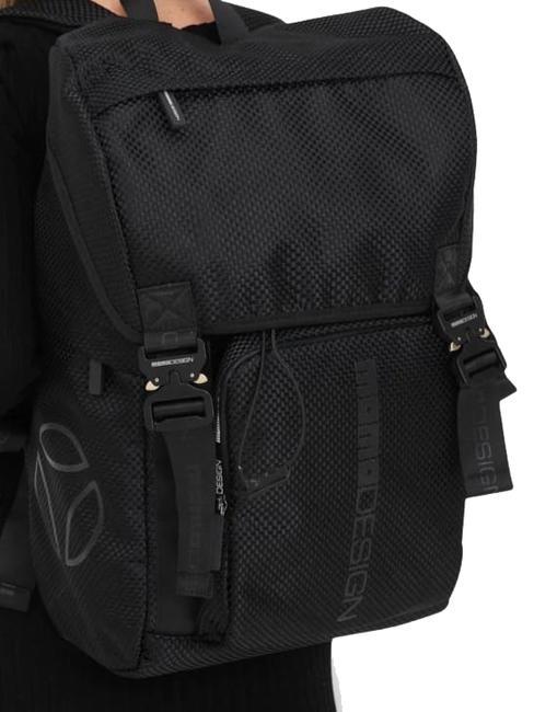 ECO CARBON URBAN Rucksack aus recyceltem Polyester schwarzlogoschwarz - Rucks&auml;cke f&uuml;r Schule &amp; Freizeit